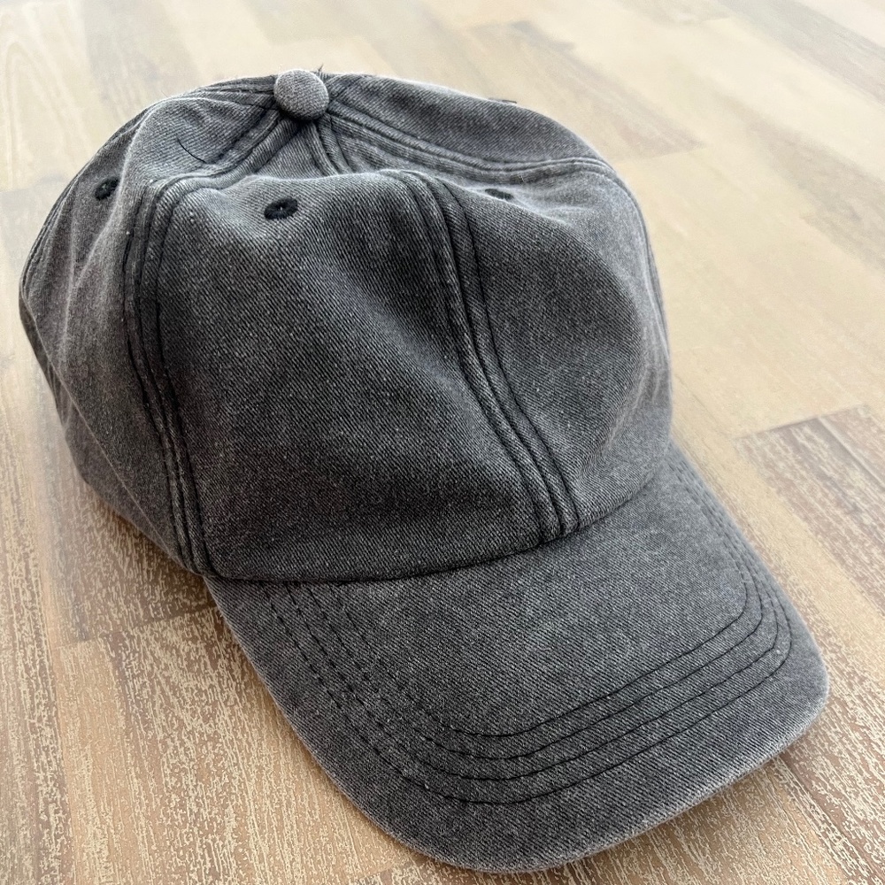 Stonewashed Gray Hat